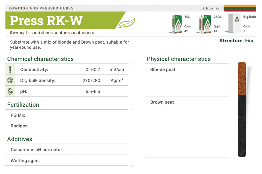 arber seeding substrate